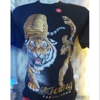 Kaos Kujang Padjajaran Macan/kaos sunda/kaos macan sunda/kaos kujang/kaos keris/kaos pria/kaos katun