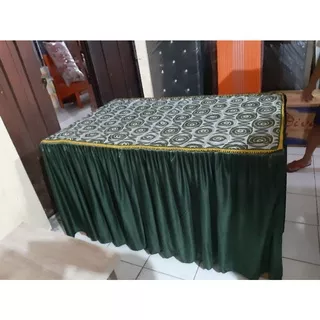 Taplak meja makan rempel panjang