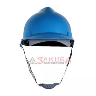 Helm Proyek Safety Biru muda A3