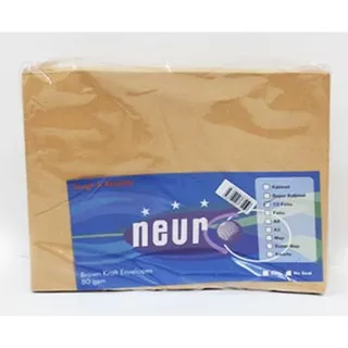 Amplop Coklat Ukuran 1/2 Folio Neuro ( 19 x 25 cm )