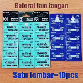 Baterai jam tangan merk SONY 377 / 626