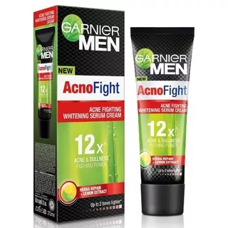 Garnier Men Acno Fight Whitening Serum Cream | Acne Men Moist | Moisturizer 20ml