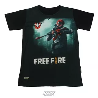 QDR Gaming Kaos Anak Laki Laki Free Fire Master Sniper