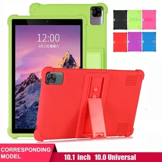 10.1 inch Universal Soft Silicone Case with Stand Protective Shell  For 10 10.1 inch Android Tablet PC Shockproof Back Cover+ Stylus