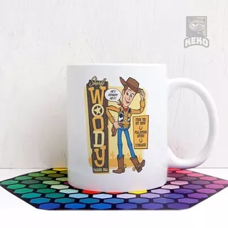 Mug Keramik Toy Story 4 Vintage Sheriff Woody Doll Ad