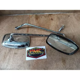 Spion Kaca Spion Honda c50 c70 c90 Pispot Kotak Drat 12 Panjang