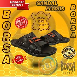 SANDAL BORSA ELBRUS - ORIGINAL LEATHER CASUAL SANDALS