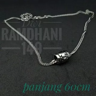 Kalung Titanium Pria keren liontin independent Anti karat selamanya