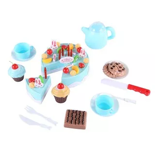 DIY Birthday Cake  Kue ulang tahun mainan anak 54pcs