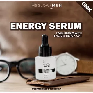 Ecer Energy serum ms glow men serum wajah ms men energy bright serum ms glow for men serum muka untuk pria original msglowbeauty