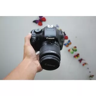 Kamera dslr canon eos 1100d kit 18 55mm mantap