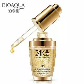 [1Pcs] Bioaqua 24K Gold Skin Care Essence | Serum Wajah Bioaqua