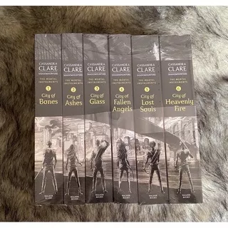 NEW+English) The Mortal Instruments city of bones ashes glass fallen angels lost souls heavenly fire