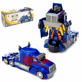 MAINAN MOBIL ROBOT TRANSFORMER OPTIMUS PRIME/ MAINAN ROBOT BERUBAH MOBIL TRANSFORMER OPTIMUS PRIME BUMBLEBEE