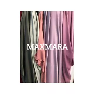 KAIN MAXMARA LUX PREMIUM/MAXMARA SILK/KAIN BRIDESMAID  harga persetengah meter