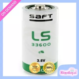 SAFT Lithium LS 33600 size D 3,6V asli made in France