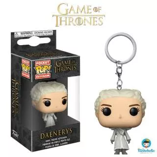 Funko Pocket POP! Keychain Game of Thrones - Daenerys Targaryen (White Coat) (Beyond the Wall)