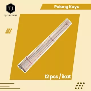 Kayu Palang untuk ranjang kayu uk 90 cm isi 12 batang