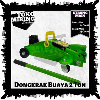 Dongkrak Mobil 2 Ton Model Buaya / Dongkrak Buaya / Floor Jack