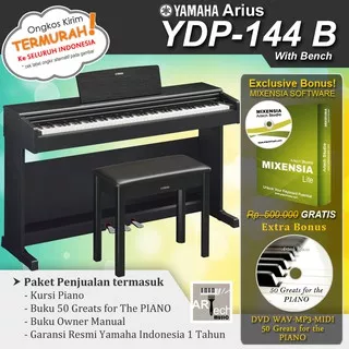 Yamaha Arius YDP 144 / YDP144 -Penerus YDP-143/YDP143 Piano Digital