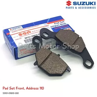 Kampas Rem Depan Original Suzuki Address, Lets, Nex 110