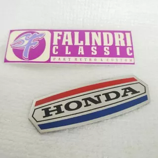 emblem legshield honda c70 emblem sayap honda c70