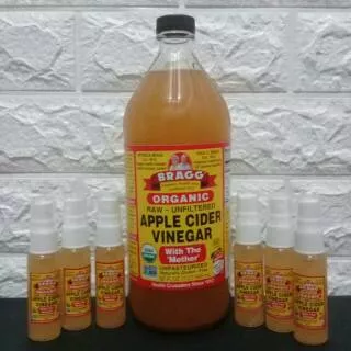 Toner Cuka apel 30ml bragg apple cider venegar