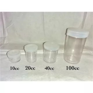 Pot Plastik / Pot Cream / Pot Urine 10 cc,20cc,40cc,100cc