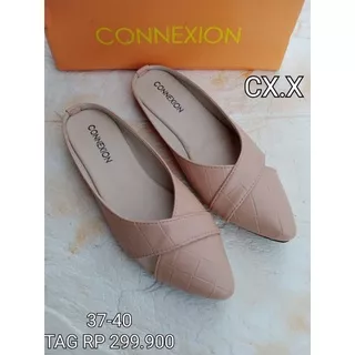 SANDAL CONNEXION ORI || SANDAL SELOP CONNEXION || FLATSHOES CONNEXION