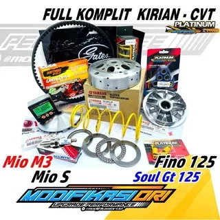 KIRIAN CVT Komplit Mio M3 Mio S Upgrade CVT Mio M3 Fino 125 X ride 125 paket cvt yamaha Modifikasi