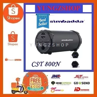 Speaker Bluetooth Wireless Kabel, Simbada Cst800N, Simbada CST 800N, Speaker SImbada CST-800N