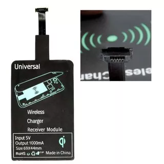 QI WIRELESS CHARGING REVERSE MICRO USB RECEIVER FOR SMARTPHONE - WXTE KIRANA