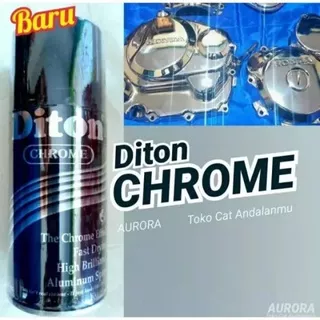 Pilok Pylox Cat Semprot Diton CHROME 300cc Crom Chrom Krom Crome Stenlis Stainlis Mengkilap Paint