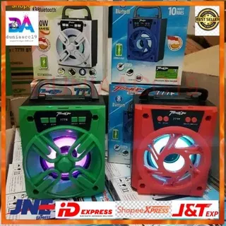 SPEAKER BLUETOOTH GMC TECKYO 777F/777E PORTABLE/SPEAKER AKTIF WIRELESS SUPER BASS LED/SALON MINI USB