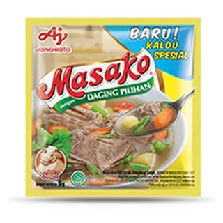 Masako Rasa Daging Sapi 9Gr sashet isi 6 Pcs