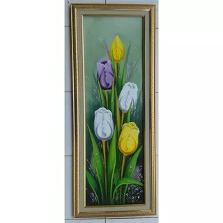 Lukisan Bunga Tulip
