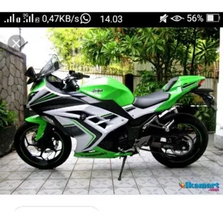 Striping ninja 250 fi abs special edition 2015 2016