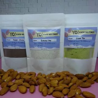 Susu Almond Bubuk - YO! Almond Milk Powder 50 gr