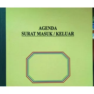 buku agenda surat keluar masuk