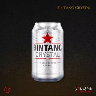 Beer Bir Bintang Bir Crystal 320ml 1 kaleng