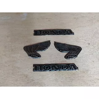 emblem logo tangki hinda Cb 100 125 glatik gelatik bagus mirip ori