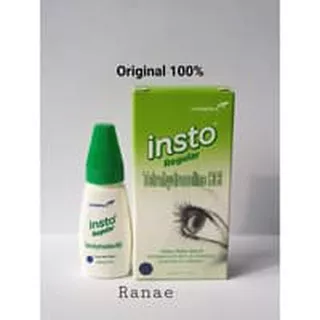 Insto Eye Drop Hijau 7,5ml - Obat Tetes Mata