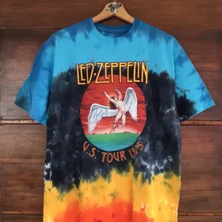 Tshirt Band LED ZEPPELIN ‘Icarus 1975’ Tie Dye