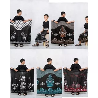 ELRUMI SARUNG BATIK ANAK | SARUNG  ANAK PRINTING | SARUNG VESPA SARUNG WAYANG PRINTING batikusman tricode doby unggul super katun prima