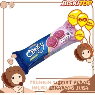 BISKITOP - CHERRY COOKIES 60g Biskuit Anak Dewasa Enak Rasa Buah Cherry Biscuit Biskitop Murah