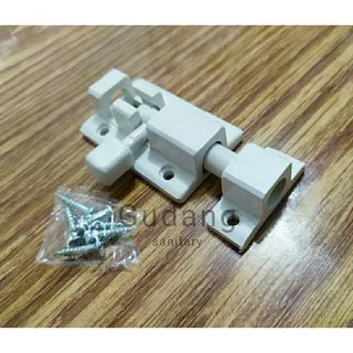 grendel pvc 2 inch kunci slot wc kunci slot kamar mandi pvc slot pintu pvc slot pintu wc