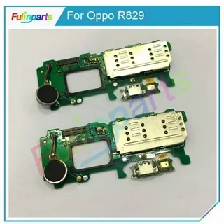 Pcb Board Papan Konektor Charger Connector Chas Usb Mic Oppo R829 R1