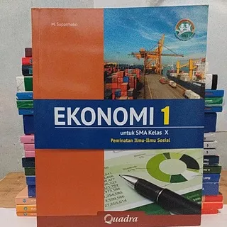 Buku Ekonomi Untuk SMA kelas X Quadra