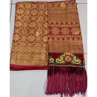 Songket Mesin Palembang Motif Lepus