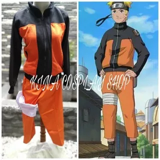 Naruto Shippuden Uzumaki Naruto default ver Cosplay Costume Anime Male